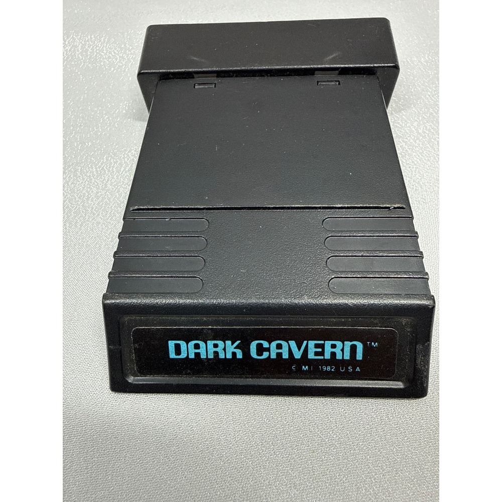 Mattel Dark Cavern Video Game Intellivision M Network 1982 Retro